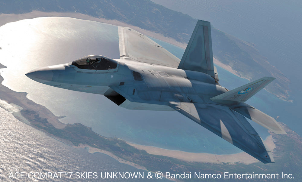 1/48 ACE COMBAT 7 SKIES UNKNOWN F-22 RAPTOR "MOBIUS 1 (IUN)"