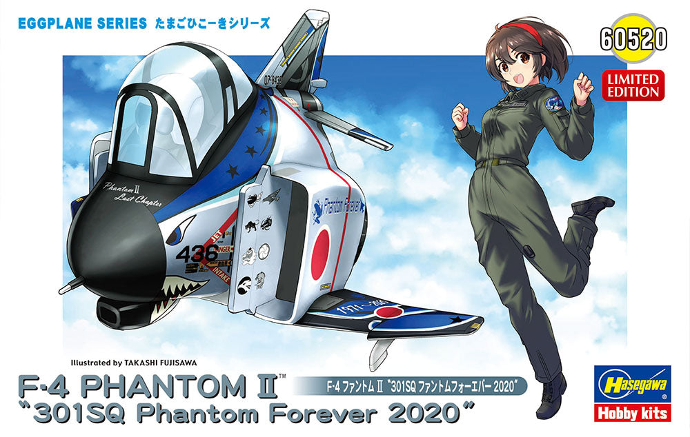 EGGPLANE F-4 PHANTOM II 301SQ Phantom Forever 2020 with Bonus Emblem