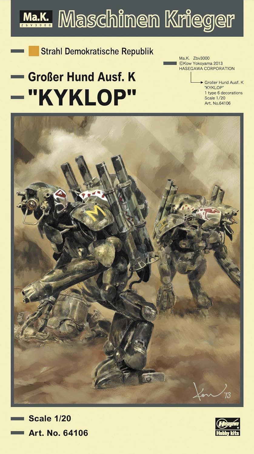 1/20 Humanoid Unmanned Interceptor Großer Hund Ausf. K KYKLOP