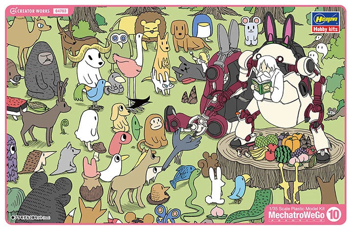 1/35 MechatroWeGo No.10 ANIMAL Retro and Azuki 2Kits