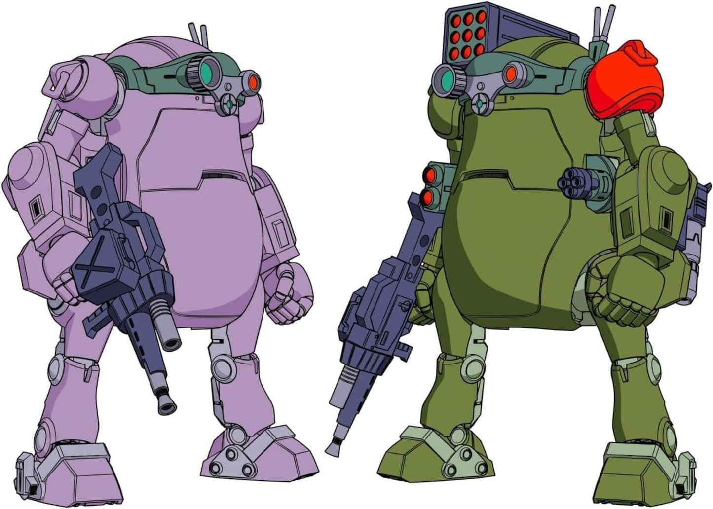 1/35 MechatroWeGo VOTOMS Collab Series Vol.3 “MELQUIYA COLOR & RED SHOULDER CUSTOM 2Kits