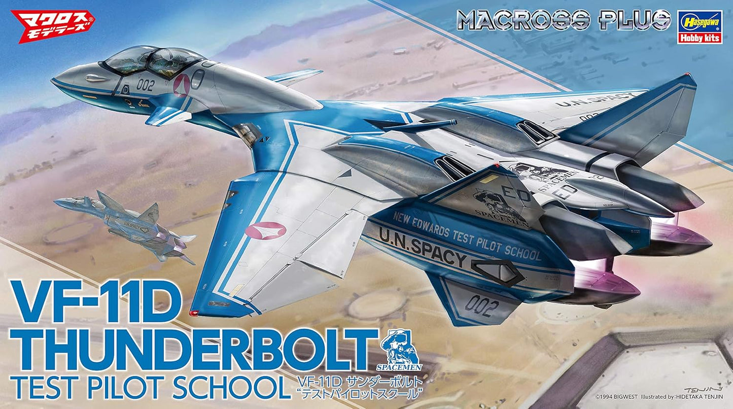 1/72 VF-11D THUNDERBOLT TEST PILOT SCHOOL MACROSS PLUS