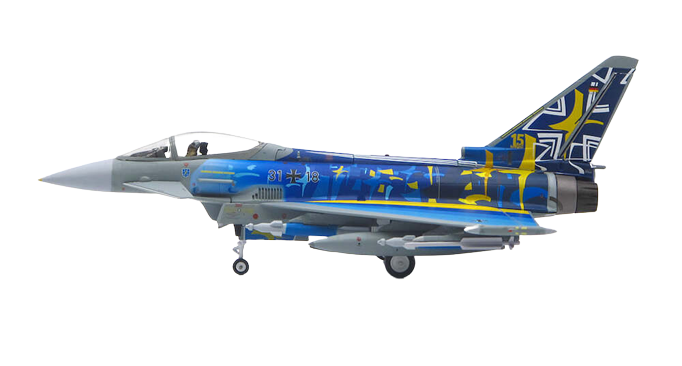 1/72 Deutsche Luftwaffe EuroFighter EF2000 Typhoon TaktLwG 73 60th Anniversary Edition 2019