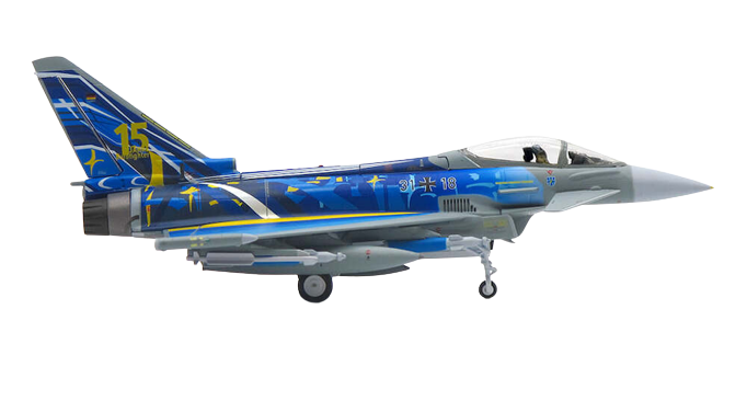 1/72 Deutsche Luftwaffe EuroFighter EF2000 Typhoon TaktLwG 73 60th Anniversary Edition 2019