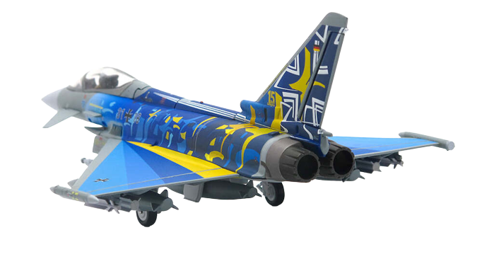 1/72 Deutsche Luftwaffe EuroFighter EF2000 Typhoon TaktLwG 73 60th Anniversary Edition 2019
