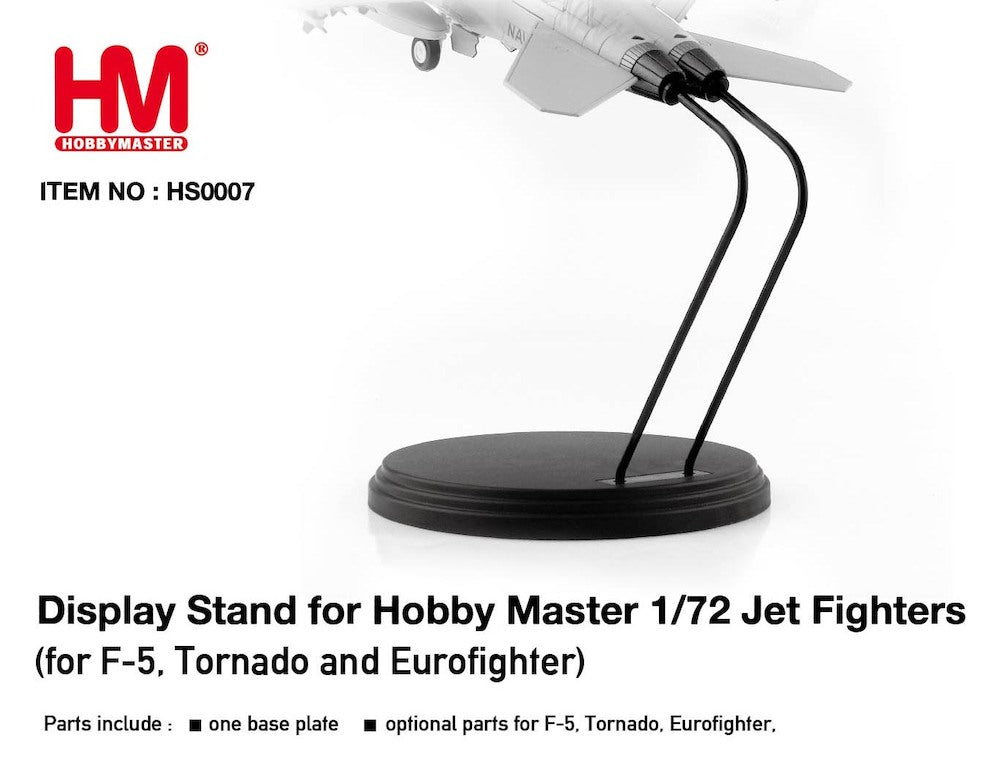 1/72 Display Stand for Jet Fighters (for F-5, Tornado, Eurofighter)