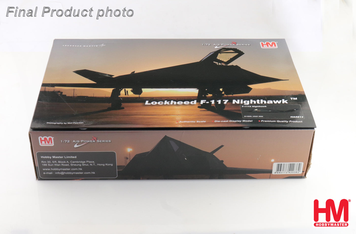 1/72 F-117A Nighthawk 84-0809 USAF 2022