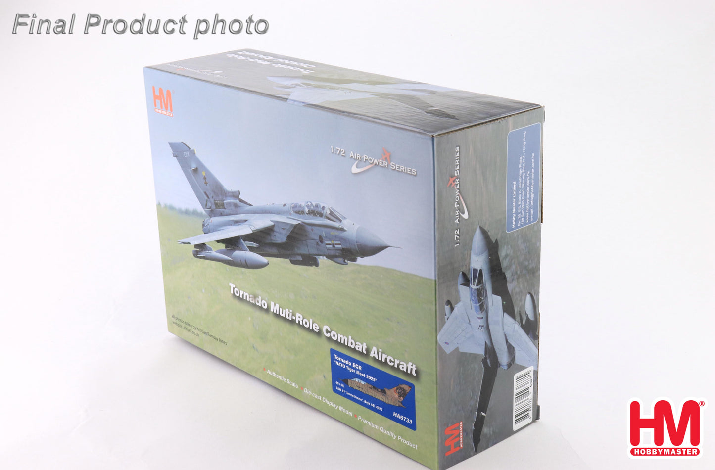 1/72 Tornado ECR "NATO Tiger Meet 2025" 46+38 TAW 51 "Immelmann" Beja AB 2025