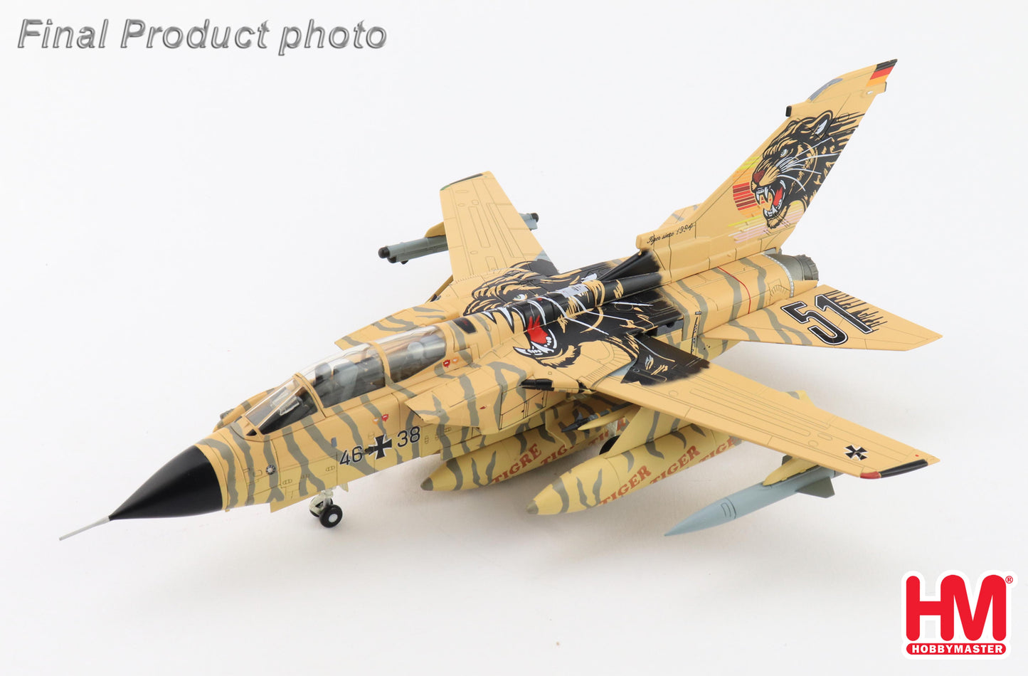 1/72 Tornado ECR "NATO Tiger Meet 2025" 46+38 TAW 51 "Immelmann" Beja AB 2025