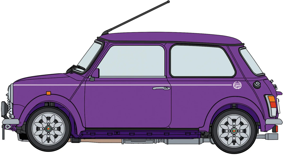 1/24 MINI COOPER SPORTS-PACK LIMITED AMARANTH PURPLE (1998)