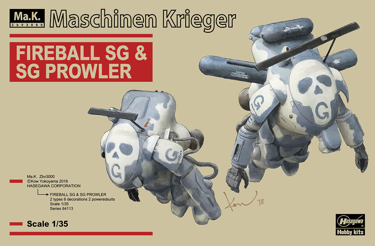 1/35 Maschinen Krieger FIREBALL SG & SG PROWLER