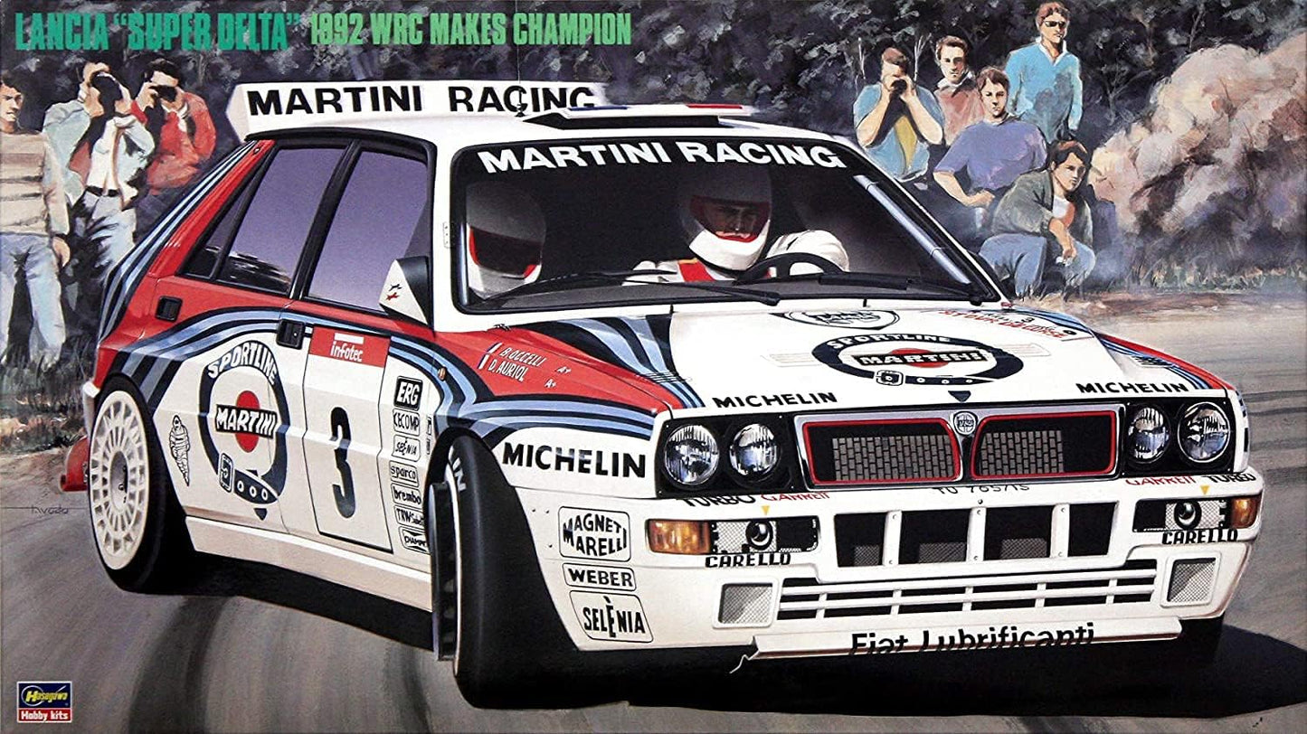 1/24 LANCIA SUPER DELTA ('92 WRC MAKES CHAMPION)