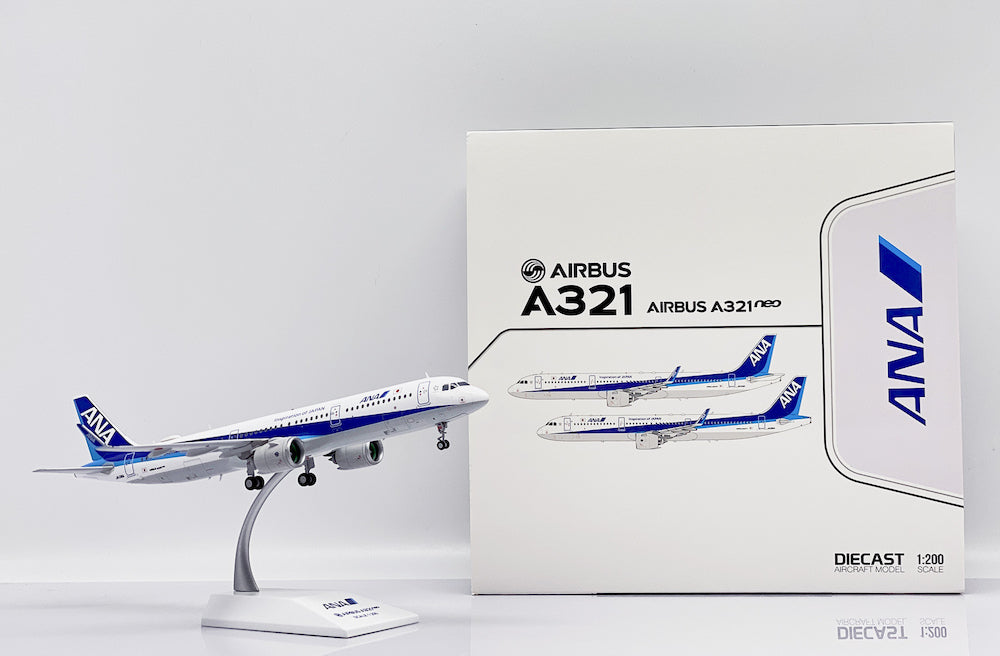 1/200 All Nippon Airways Airbus A321NEO Reg: JA138A with Stand