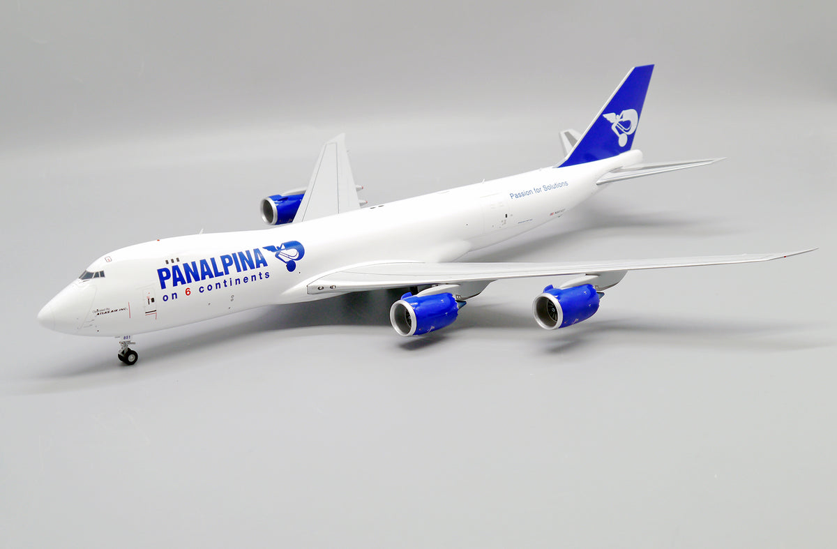 1/200 Panalpina Boeing 747-8F Reg: N851GT with Stand