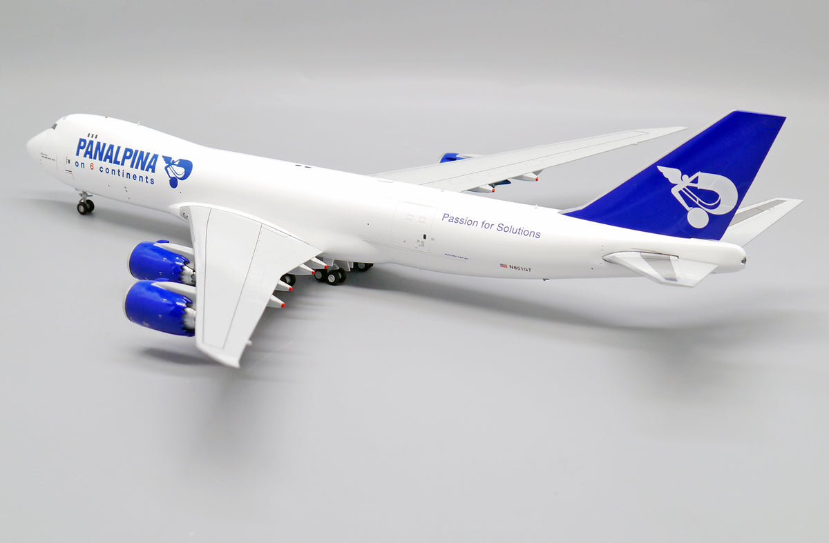 1/200 Panalpina Boeing 747-8F Reg: N851GT with Stand