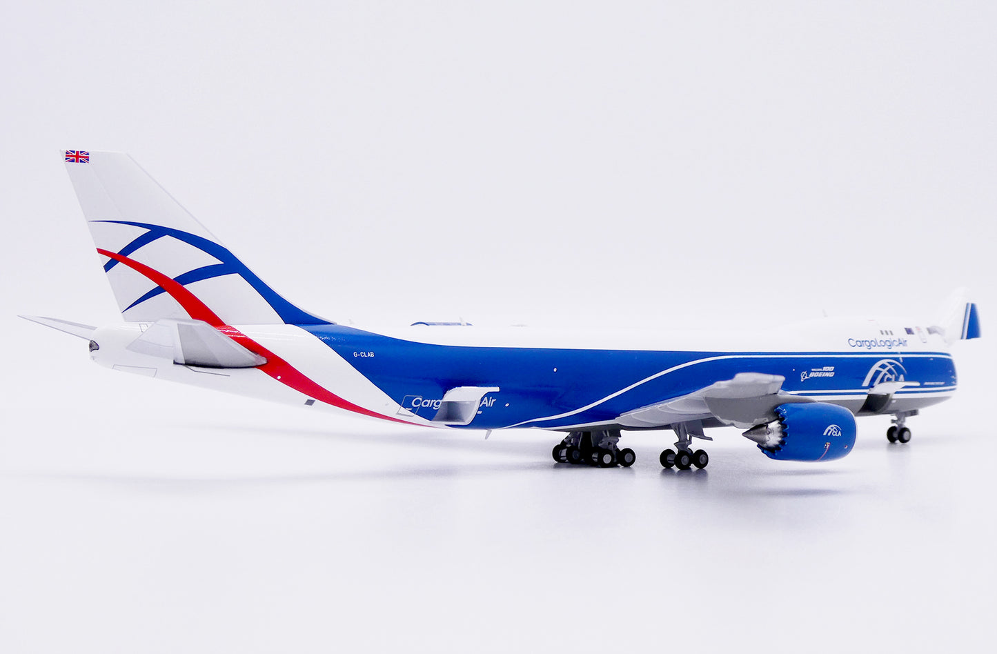 1/400 CargoLogicAir Boeing 747-8F "Boeing 100 Years""Interactive Series" Reg: G-CLAB with Antenna