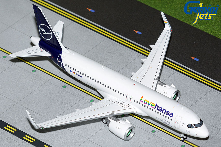 1/200 A320neo Lufthansa D-AINY "Lovehansa"