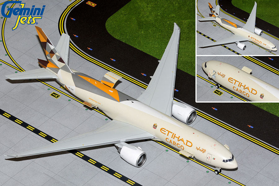 1/200 Etihad Cargo B777-200F A6-DDE (Interactive Series)