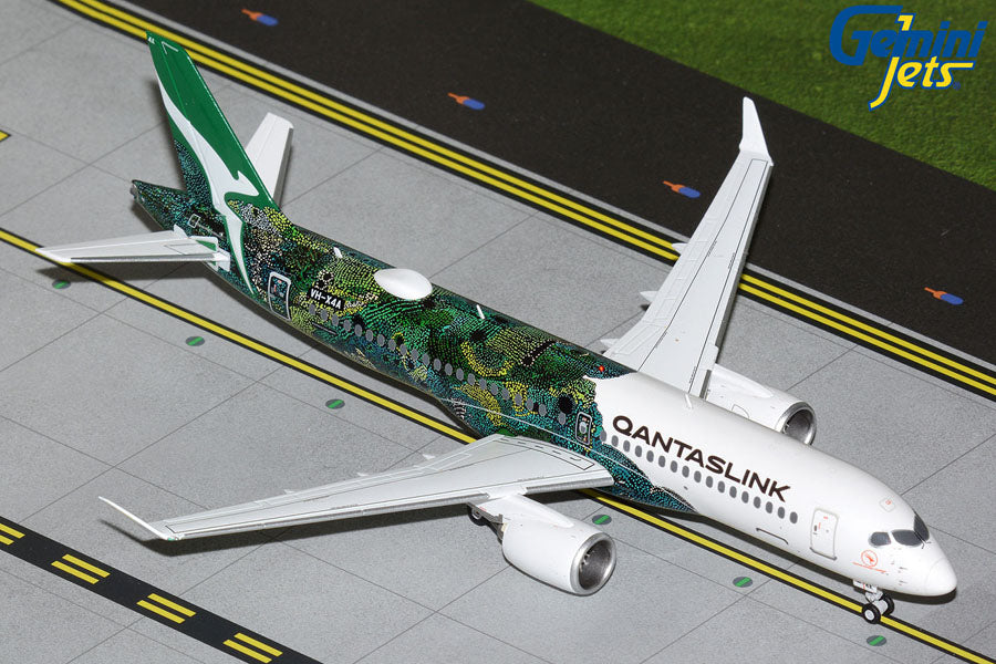 1/200 QantasLink A220-300 VH-X4A "Minyma Kutjara Tjukurpa" (Green)