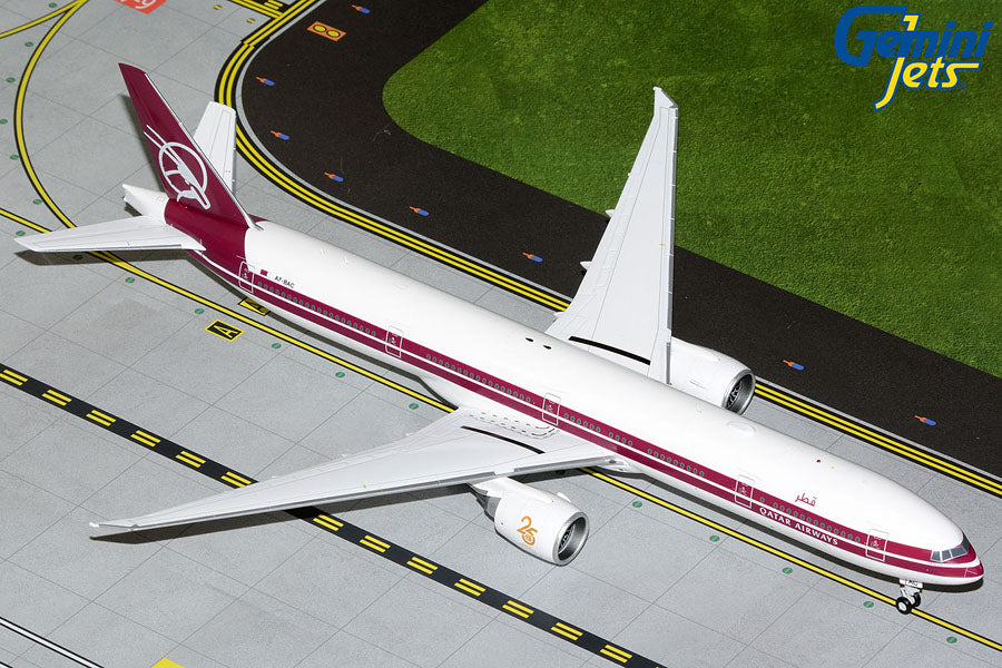 1/200 B777-300ER Qatar Airways A7-BAC (25th anniversary retro livery)