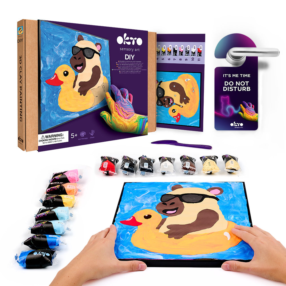 image2_Colouring Clay by Numbers - Capybara