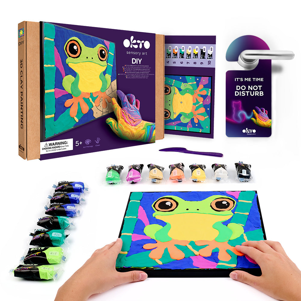 image2_Colouring Clay by Numbers - Frog