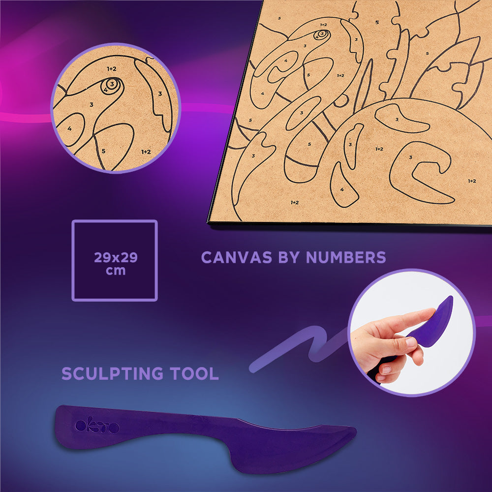 image4_Colouring Clay by Numbers - Pink Flamingo