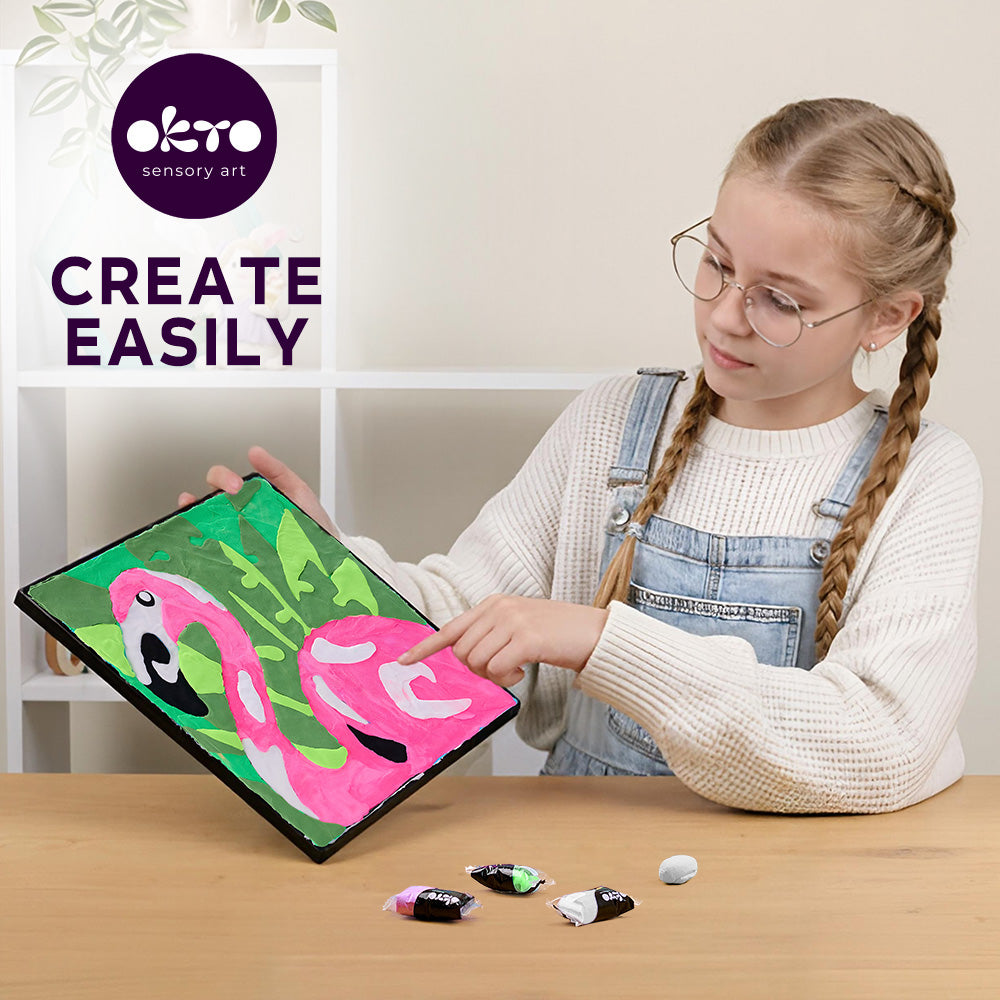 image7_Colouring Clay by Numbers - Pink Flamingo