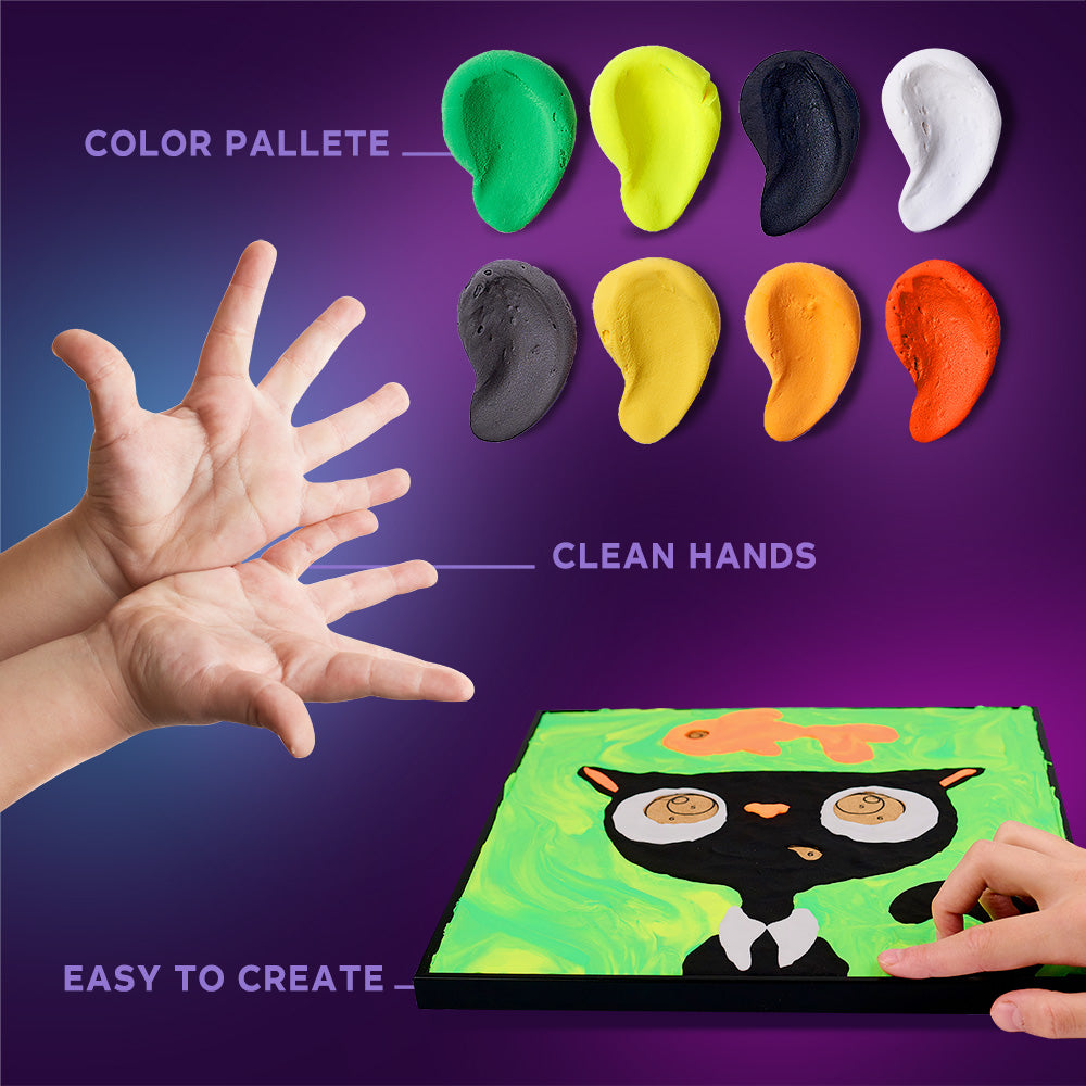 image5_Colouring Clay by Numbers - Black Cat