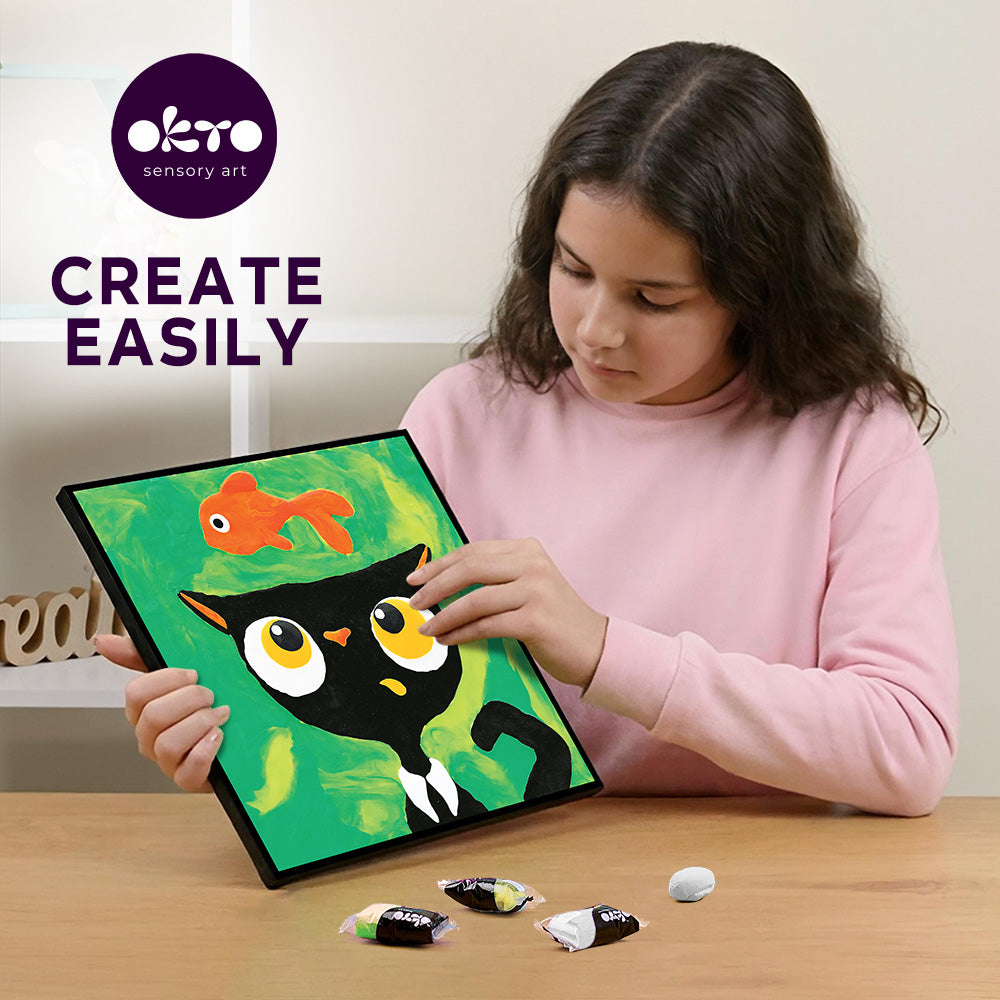 image7_Colouring Clay by Numbers - Black Cat