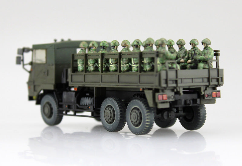 1/72 JGSDF TYPE73 TRUCK w/20 INFANTRY FIGURES