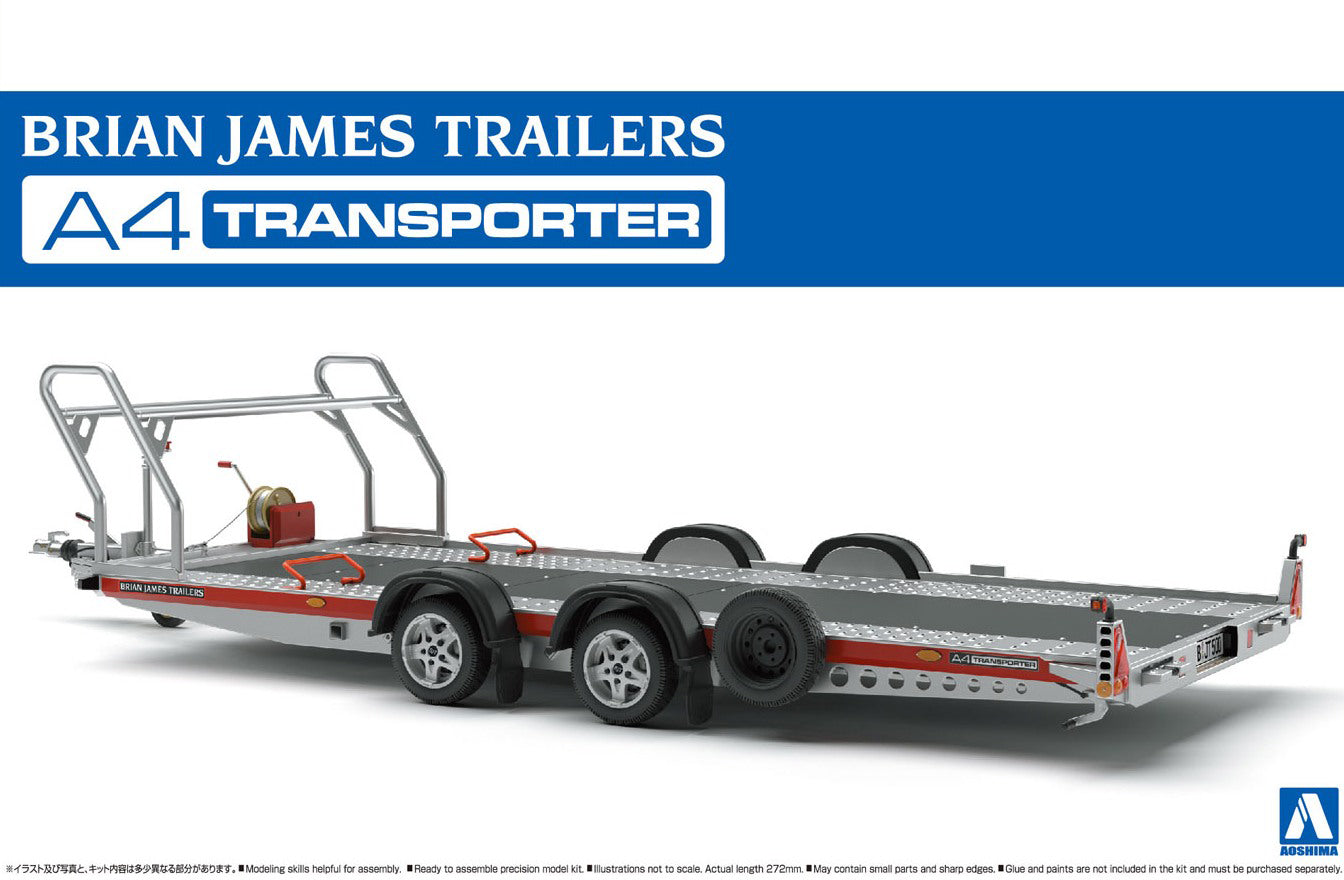 1/24 BRIAN JAMES TRAILERS A4 TRANSPORTER