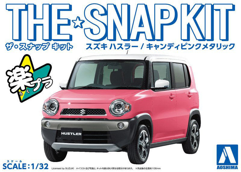 1/32 SNAP SUZUKI HUSTLER (Candy Pink Metallic)