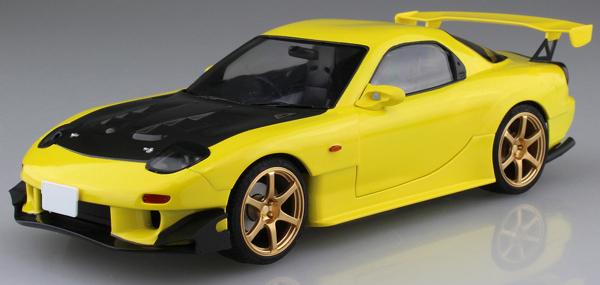 1/24 INITIAL-D TAKAHASHI KEISUKE FD3S RX-7 PROJECT D Ver.