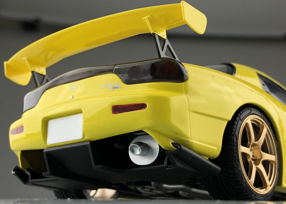 1/24 INITIAL-D TAKAHASHI KEISUKE FD3S RX-7 PROJECT D Ver.
