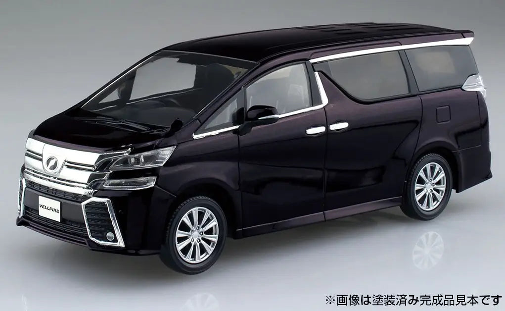 1/32 SNAP TOYOTA VELLFIRE (Burning Black Crystal Shine Glass Flake)
