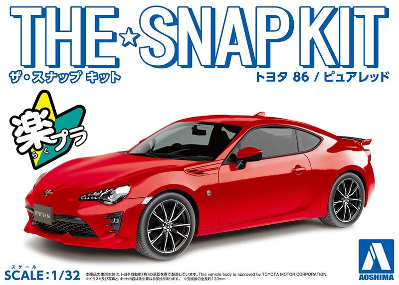 1/32 SNAP TOYOTA '86 (Pure Red)