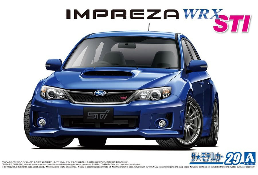 1/24 SUBARU GRB IMPREZA WRX STI '10