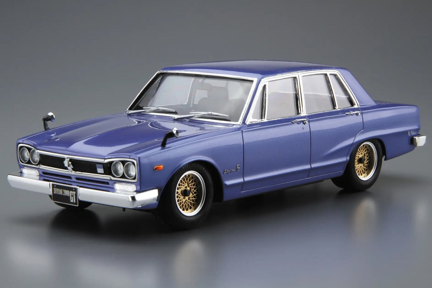 1/24 NISSAN GC10 SKYLINE 2000GT '71