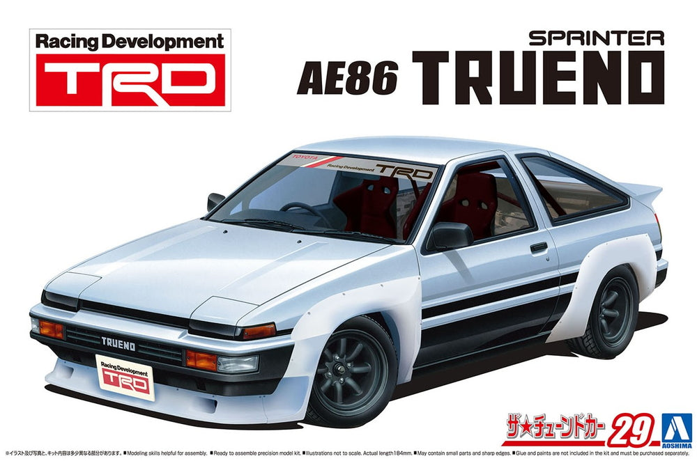 1/24 TOYOTA TRD AE86 TRUENO N2 '85
