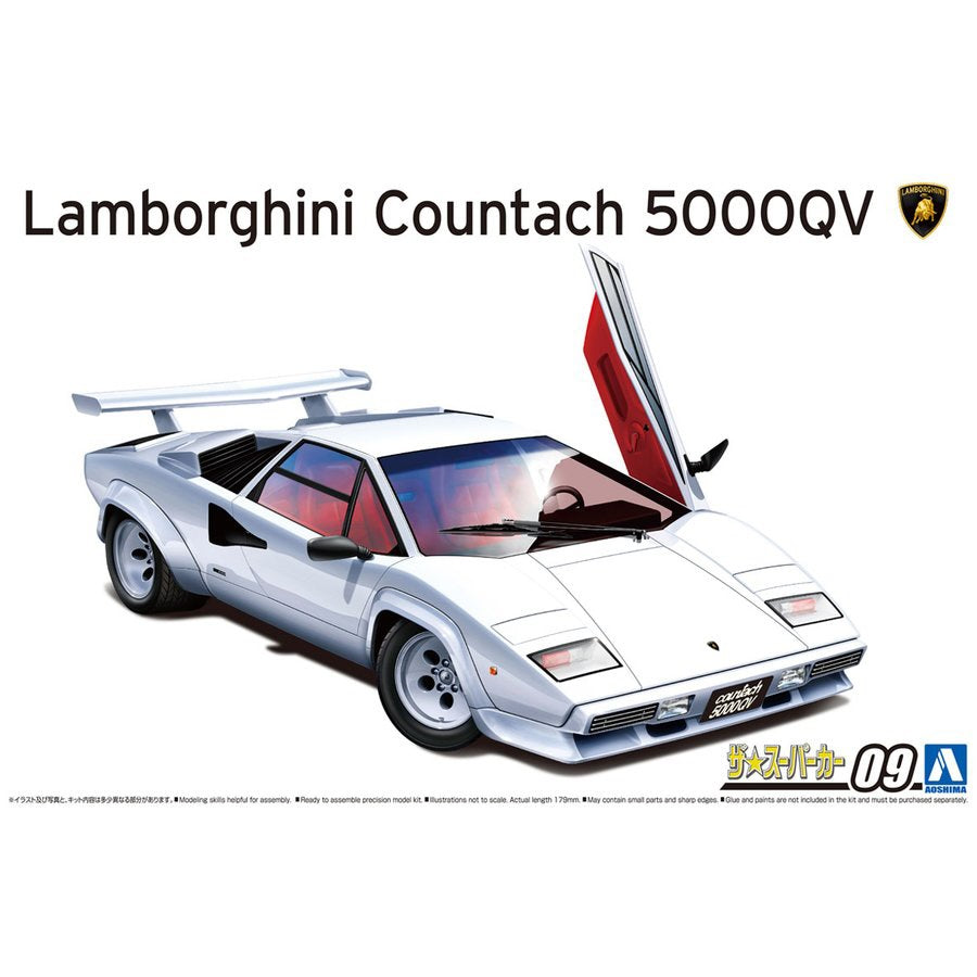 1/24 LAMBORGHINI Countach 5000QV '85