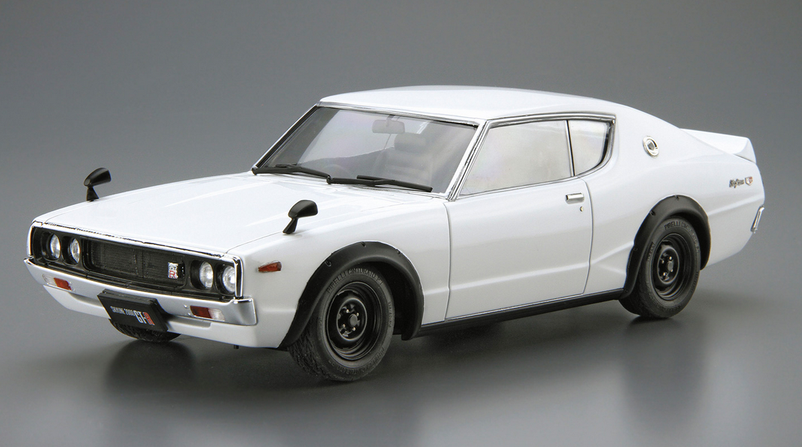 1/24 Ken & Mary NISSAN KPGC110 SKYLINE HT2000GT-R '73