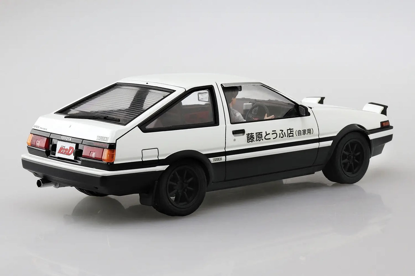 1/24 INITIAL-D FUJIWARA TAKUMI AE86 TRUENO (PROJECT D Ver.) with Figure