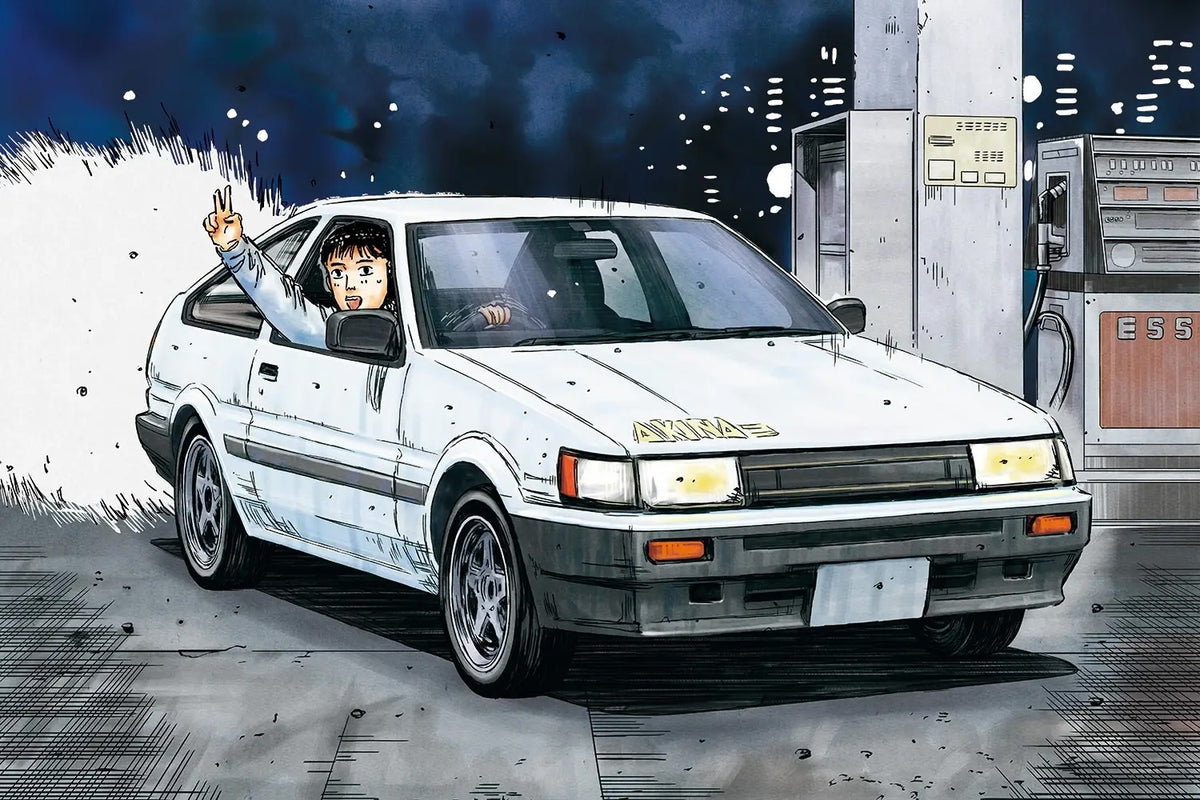 1/24 INITIAL-D TAKEUCHI ITSUKI TOYOTA AE85 LEVIN