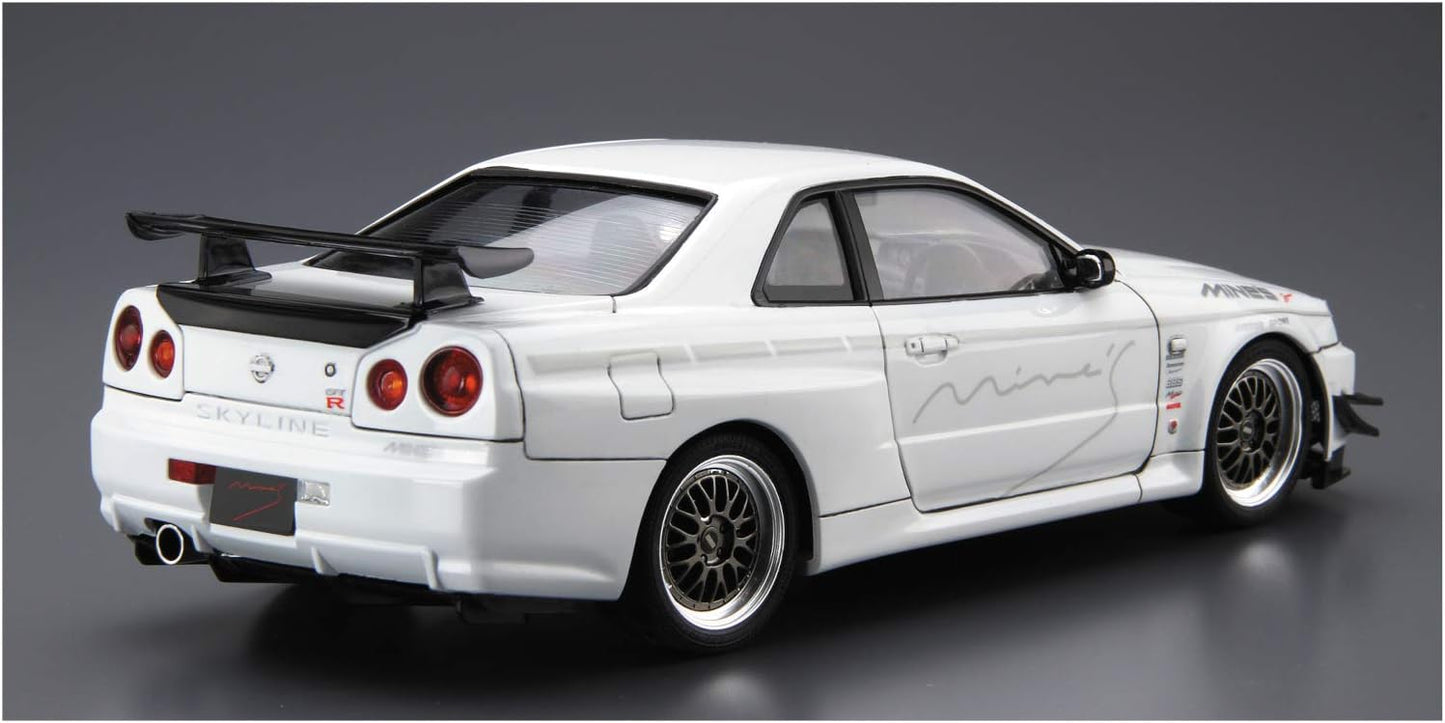 1/24 MINE'S NISSAN BNR34 SKYLINE GT-R '02