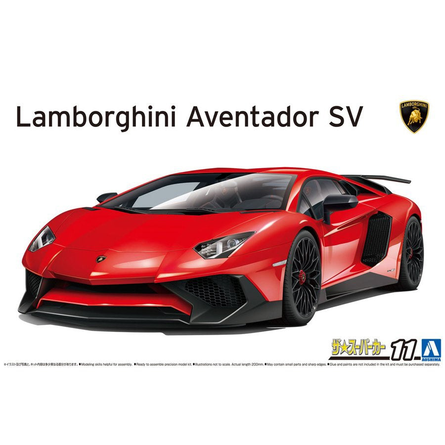 1/24 LAMBORGHINI AVENTADOR SV '15