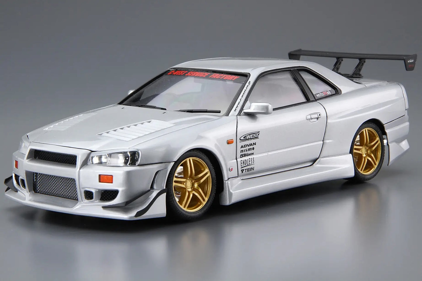 1/24 C-WEST NISSAN BNR34 SKYLINE GT-R '02