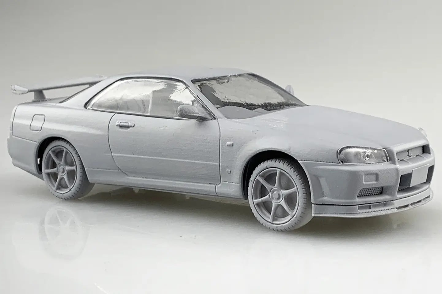 1/32 SNAP NISSAN R34 SKYLINE GT-R Nur Sparkling Silver