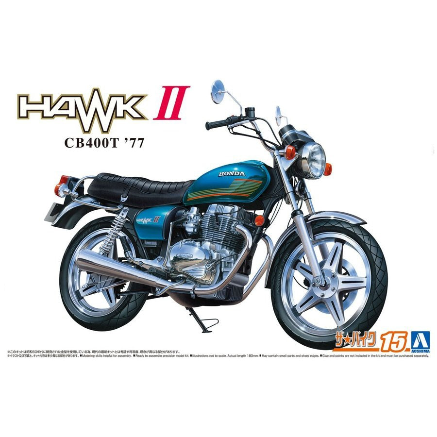 1/12 HONDA HAWK-II CB400T '77