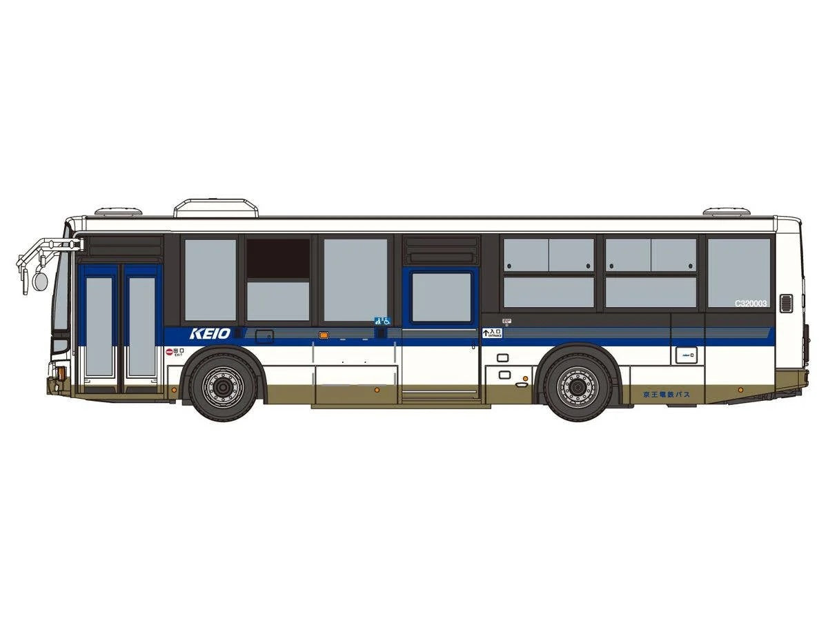 1/80 MITSUBISHI Fuso MP38 Aero Star Keio Dentetsu Bus